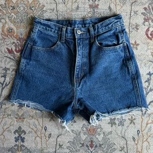 Brandy Melville High Waisted Denim Shorts